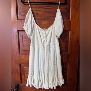 altar’d state white babydoll dress